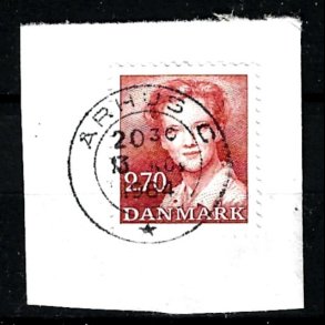 Brevklip m/bystempel �rhus - 340