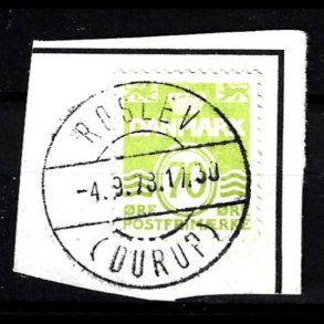 Brevklip m/bystempel Roslev - 341