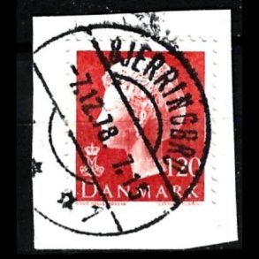 Brevklip m/bystempel Bjerringbro - 343