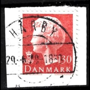 Brevklip m/bystempel H�rby - 347