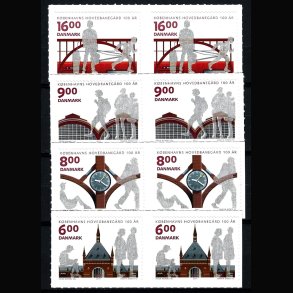 Danmark parstykker postfrisk AFA 1675-1678 s15