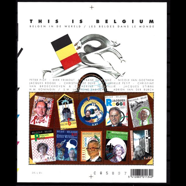 Belgien postfrisk AFA 3293-3302
