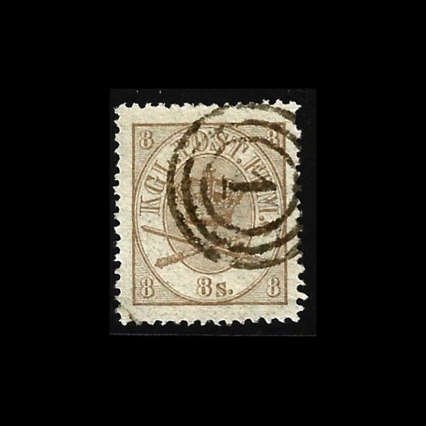 Danmark AFA 14 stemplet AFA kr. 1.300,00