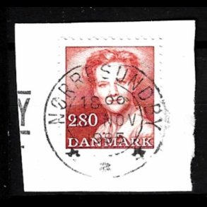 Brevklip m/bystempel N�rresundby - 350