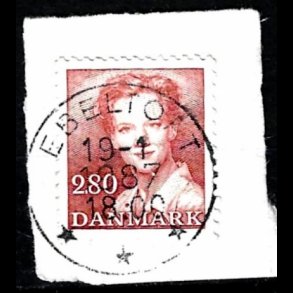 Brevklip m/bystempel Ebeltoft - 356