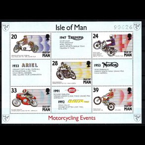 �en Man postfrisk AFA 459-463 miniark