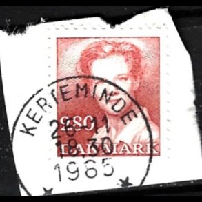 Brevklip m/bystempel Kerteminde - 369