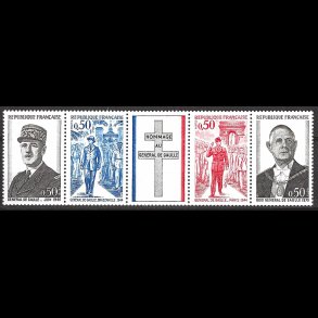 Frankrig postfrisk AFA 1808-1811 med vignet