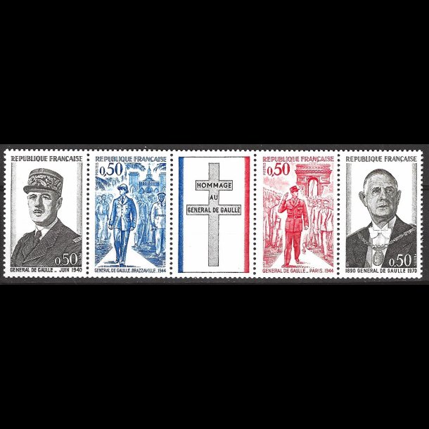 Frankrig postfrisk AFA 1808-1811 med vignet