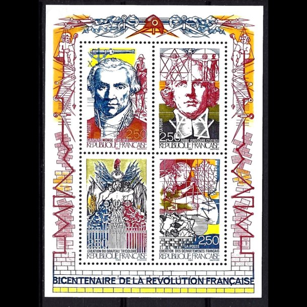 Frankrig postfrisk AFA 2899-2902 miniark