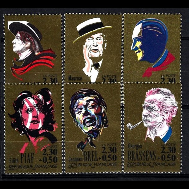 Frankrig postfrisk AFA 2881-2886