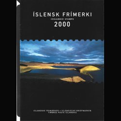 Island rsmappe 2000 postfrisk