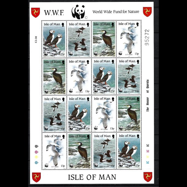 �en Man postfrisk AFA 398-401 ark