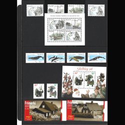 Island rsmappe 2000 postfrisk