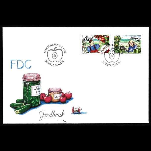 land FDC AFA 134-135