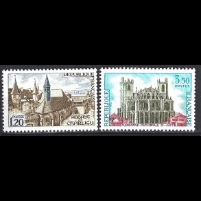 Frankrig postfrisk AFA 1824-1825