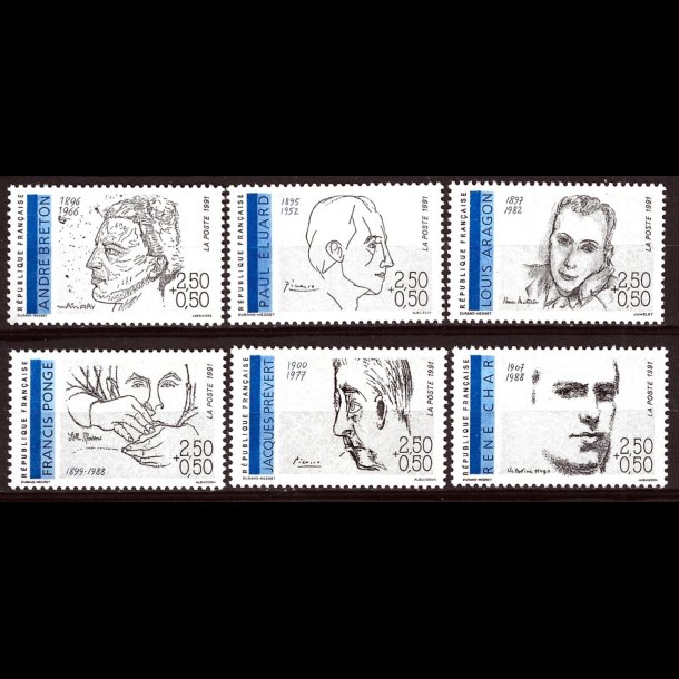 Frankrig postfrisk AFA 2918-2923