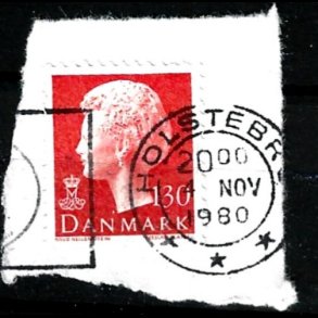 Brevklip m/bystempel Holstebro - 384