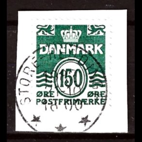 Brevklip m/bystempel Store-Heddinge -386