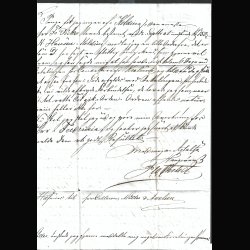 Danmark skillingsbrev AFA 13 med indhold se billeder, flot brev