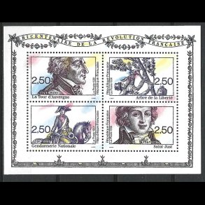 Frankrig postfrisk AFA 2936-2939 miniark