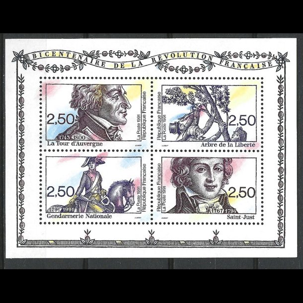 Frankrig postfrisk AFA 2936-2939 miniark