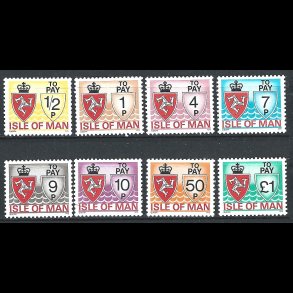 �en Man postfrisk portom�rker AFA 9-16