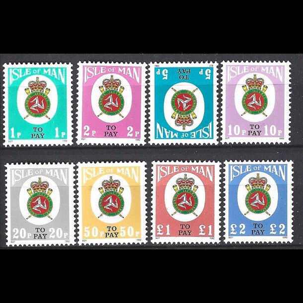 �en Man postfrisk portom�rker AFA 17-24