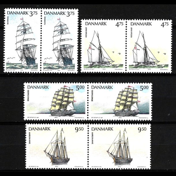 Danmark parstykker postfrisk AFA 1045-1048 s17