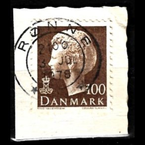 Brevklip m/bystempel R�nne - 394