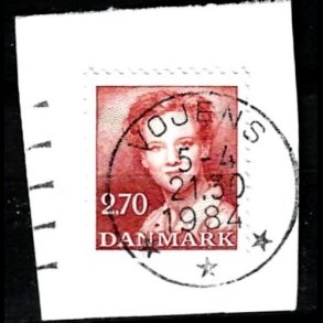 Brevklip m/bystempel Vojens - 395