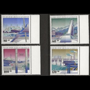 Vesttyskland Tyskland AFA nr. 2591-2594