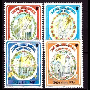 Gibraltar postfrisk AFA 649-652