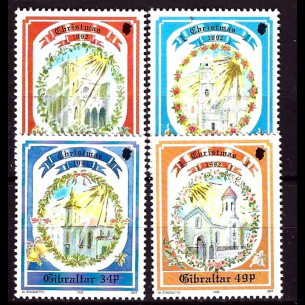 Gibraltar postfrisk AFA 649-652