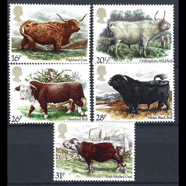 England postfrisk AFA 1083-1087