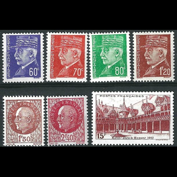 Frankrig postfrisk AFA 528-534