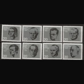 Vesttyskland Tyskland AFA nr. 1388-1395