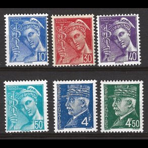 Frankrig postfrisk AFA 564-569