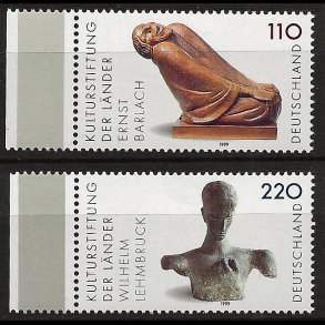 Vesttyskland Tyskland  AFA nr. 3005-3006