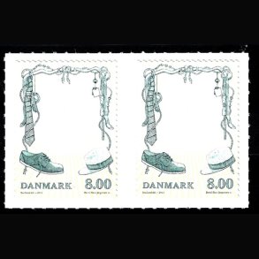 Danmark parstykker postfrisk AFA 1671-1672 s2