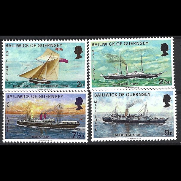 Guernsey postfrisk AFA 55-58