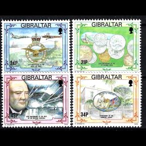 Gibraltar postfrisk AFA 674-677