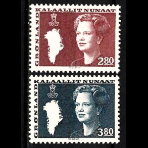 Gr�nland postfrisk AFA 155-156