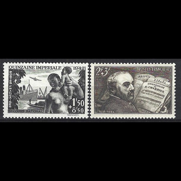 Frankrig postfrisk AFA 537-538