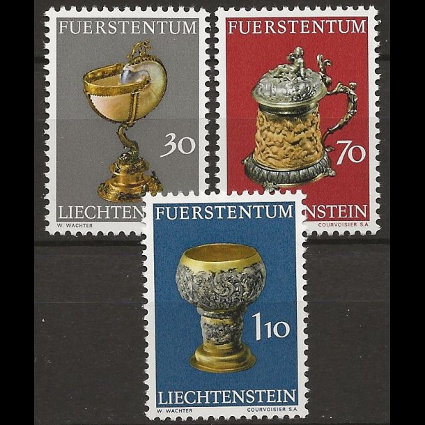 Liechtenstein postfrisk AFA nr. 581-583