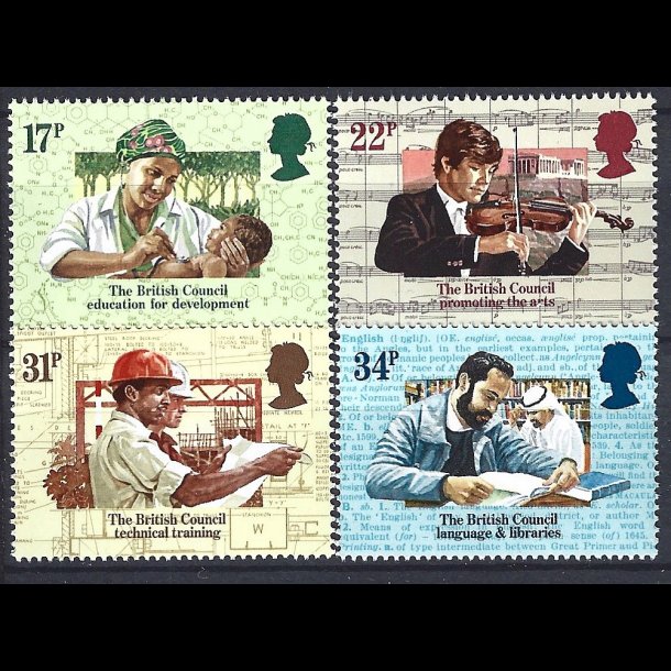 England postfrisk AFA 1111-1114