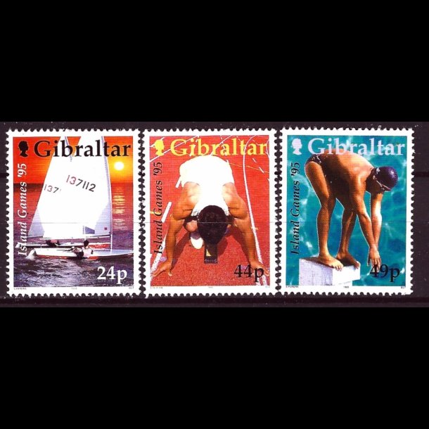 Gibraltar postfrisk AFA 714-716