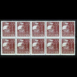 Danmark AFA 173 postfrisk 10-blok AFA kr. 4.000,00++