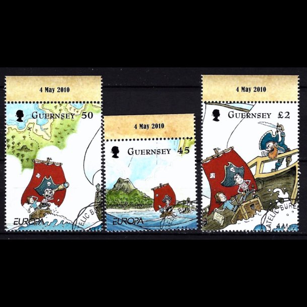 Guernsey AFA 1295-1297 stemplet