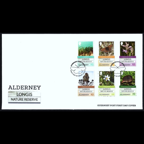 Alderney AFA 563-568 FDC